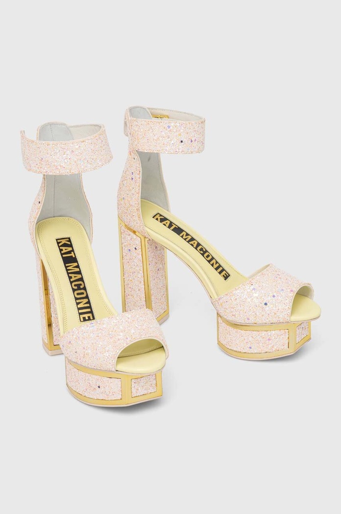 Πέδιλα Kat Maconie Pammy PAMMY.VANILLA.GL ροζ AW23