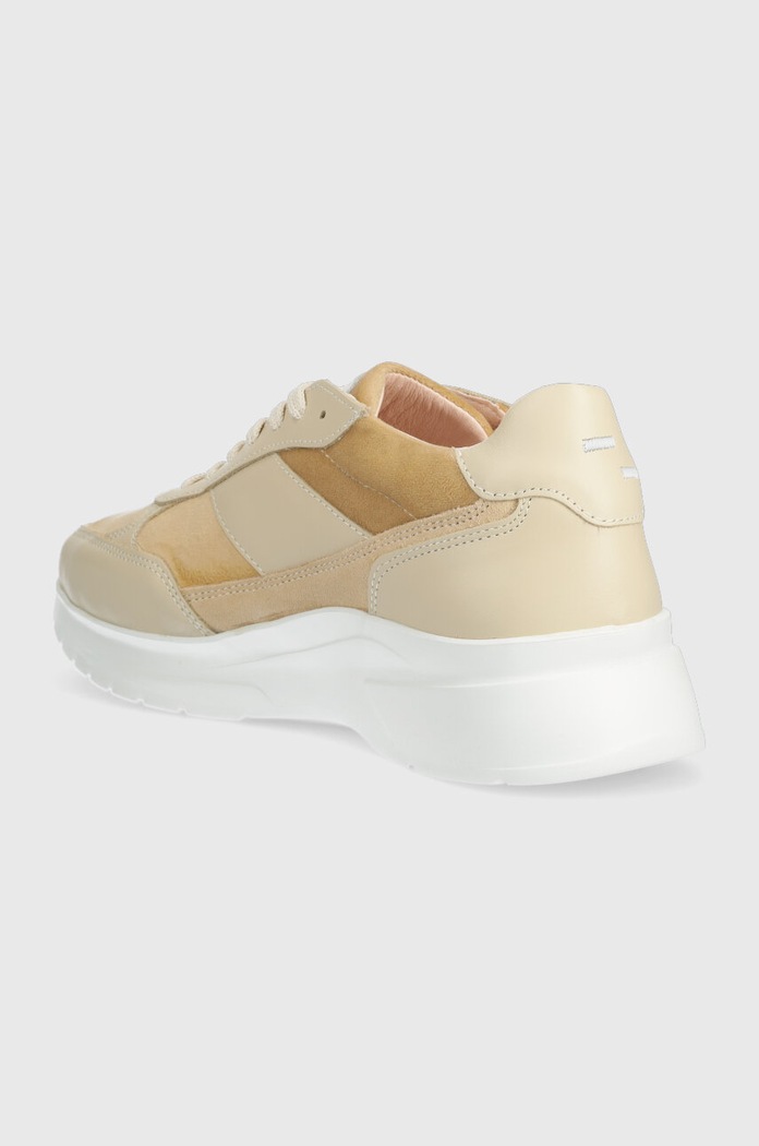 Παπούτσια Σουέτ sneakers Filling Pieces Jet Runner 17127361919 μπεζ