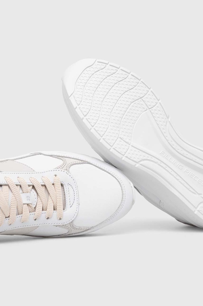 Δερμάτινα sneakers Filling Pieces Jet Runner λευκό 17127362052