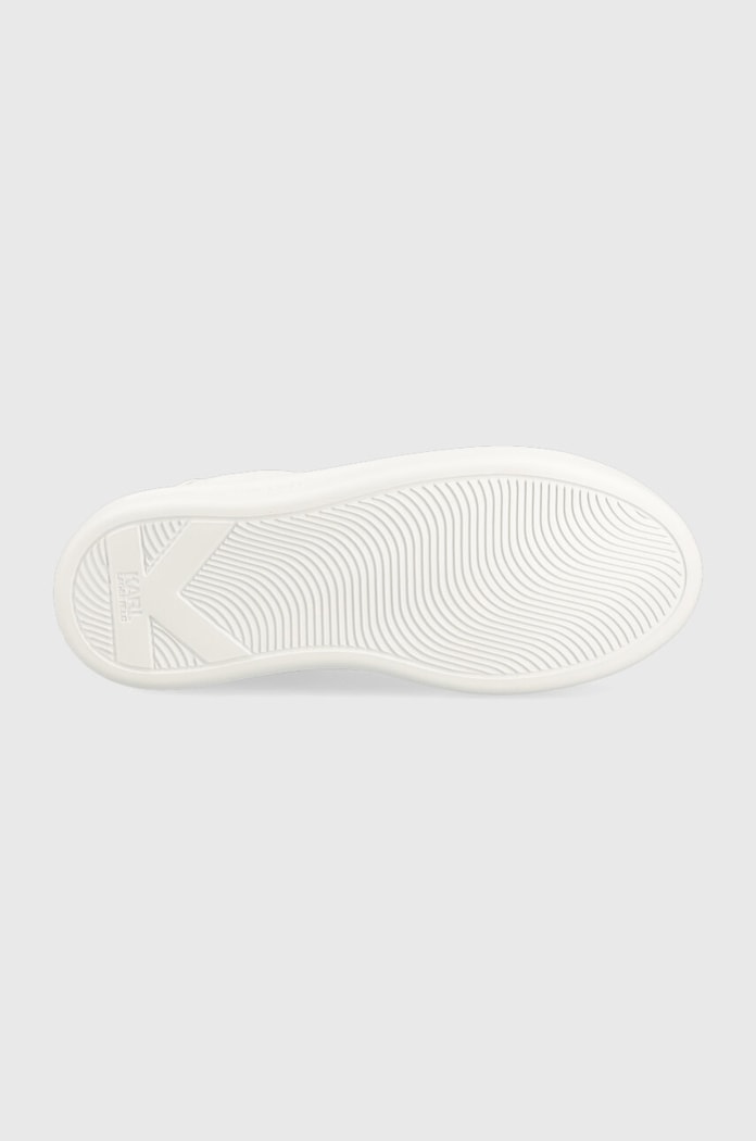 Kožené tenisky Karl Lagerfeld KAPRI KC KL62523F.01W biela