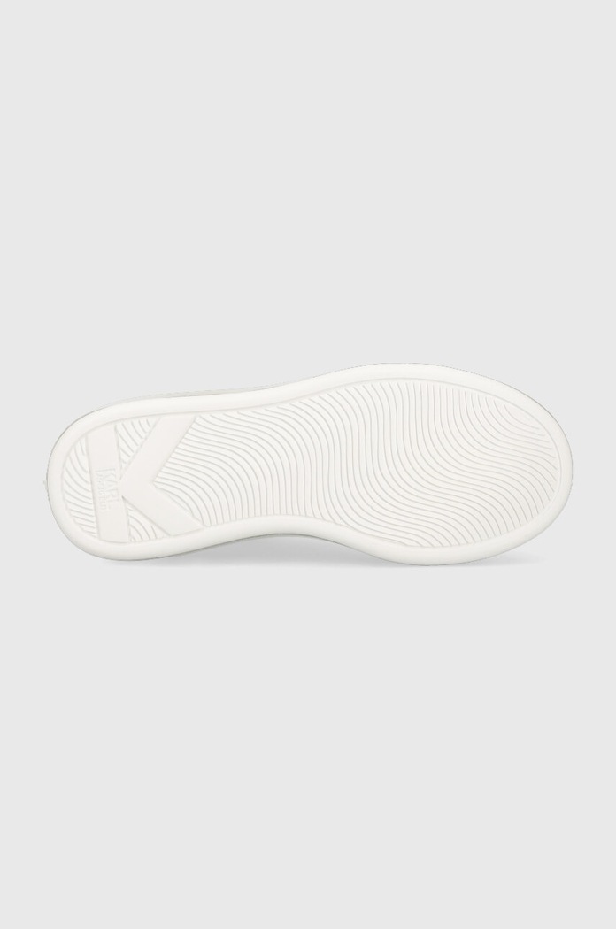 Kožené tenisky Karl Lagerfeld KAPRI KUSHION KL62610F.01S biela
