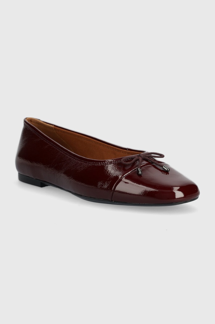 Δερμάτινες μπαλαρίνες Vagabond Shoemakers JOLIN 5508.160.38 μπορντό AW23