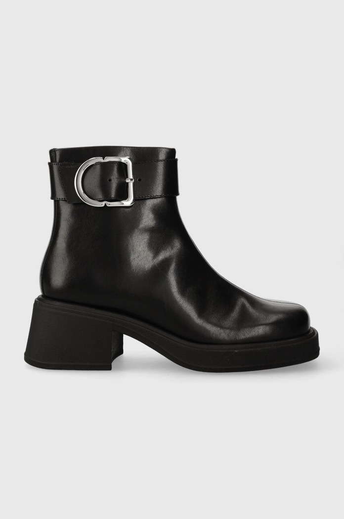 Vagabond Shoemakers bőr csizma DORAH magas fekete 5642.201.20