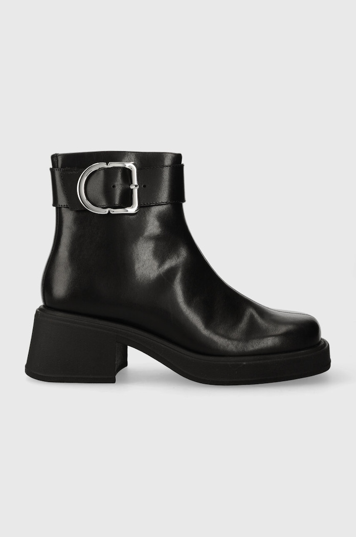 Vagabond Shoemakers bőr csizma DORAH magas fekete 5642.201.20