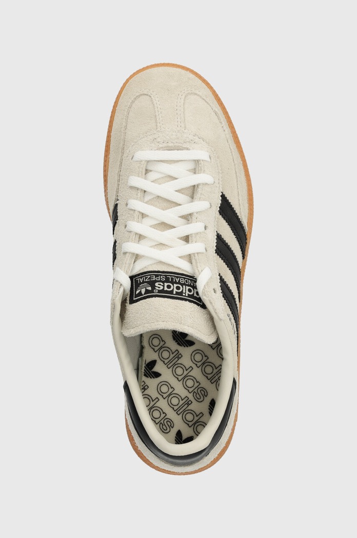 adidas Originals sneakers din piele întoarsă HANDBALL SPEZIAL bej IF6562