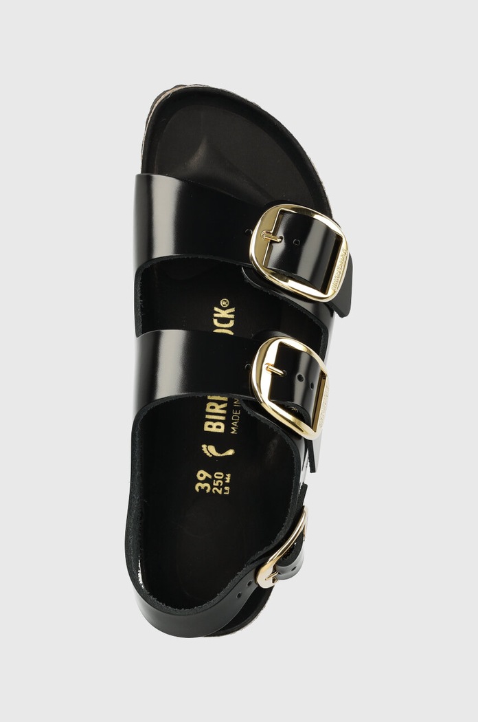 Kožne sandale Birkenstock Milano crna 1024211.Milano