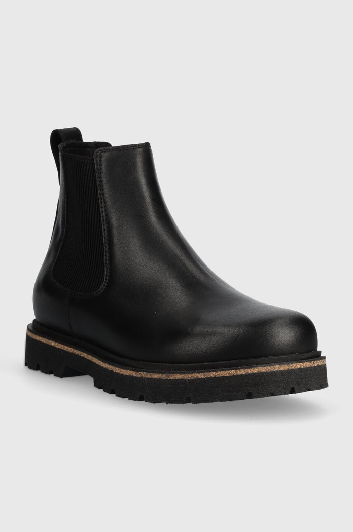 Kožené kotníkové boty Birkenstock Highwood 1025781 černá AW24