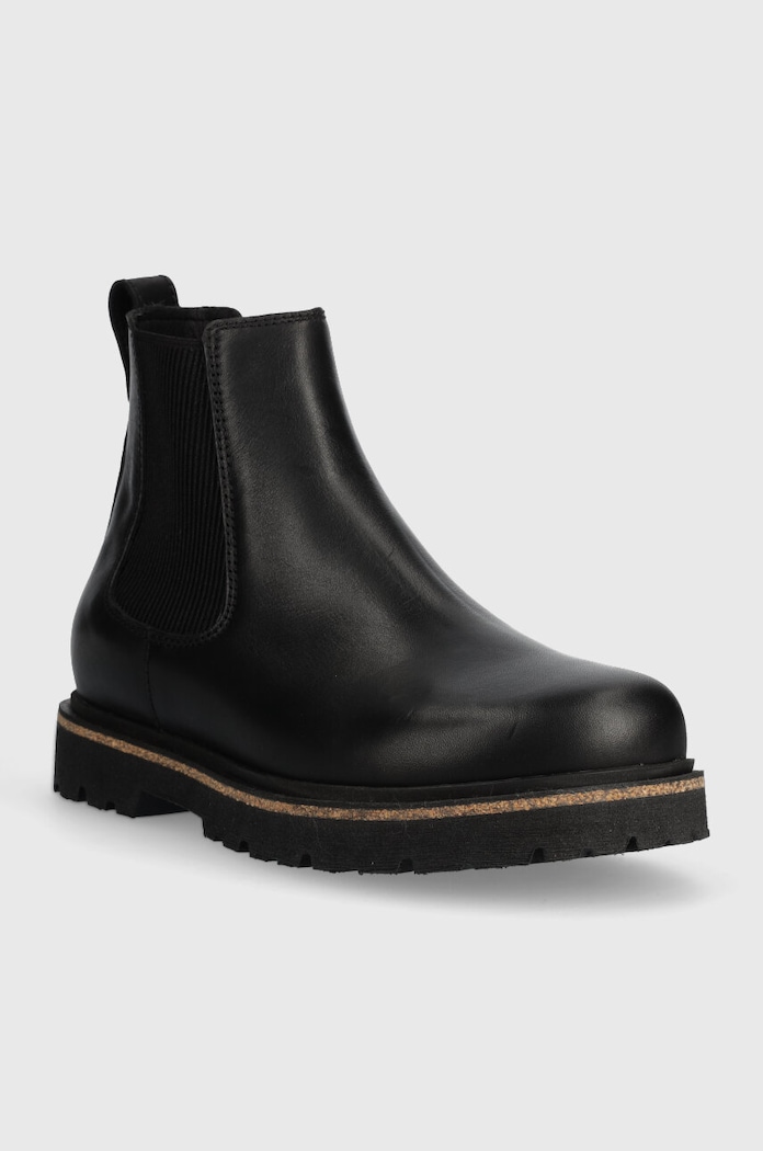 Kožené kotníkové boty Birkenstock Highwood 1025781 černá AW24