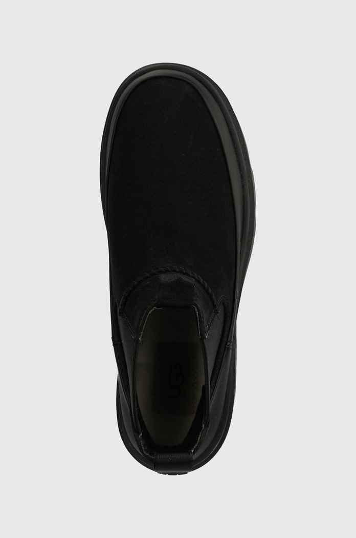 Semišové topánky chelsea UGG Brisbane Chelsea čierna 1143842.BLK