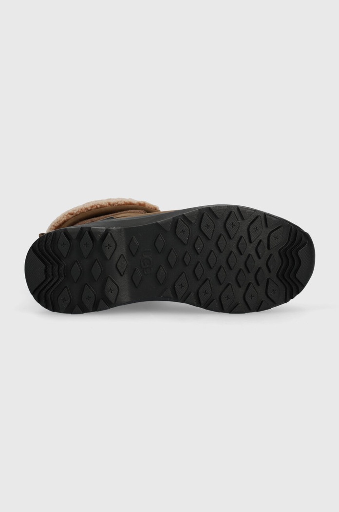 Semišové topánky UGG Adirondack Boot III Tipped 1143845.DKEA hnedá