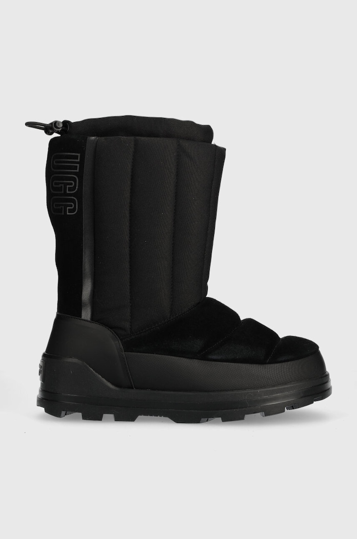 UGG śniegowce Classic Klamath Short tekstylny czarny 1143936.BLK