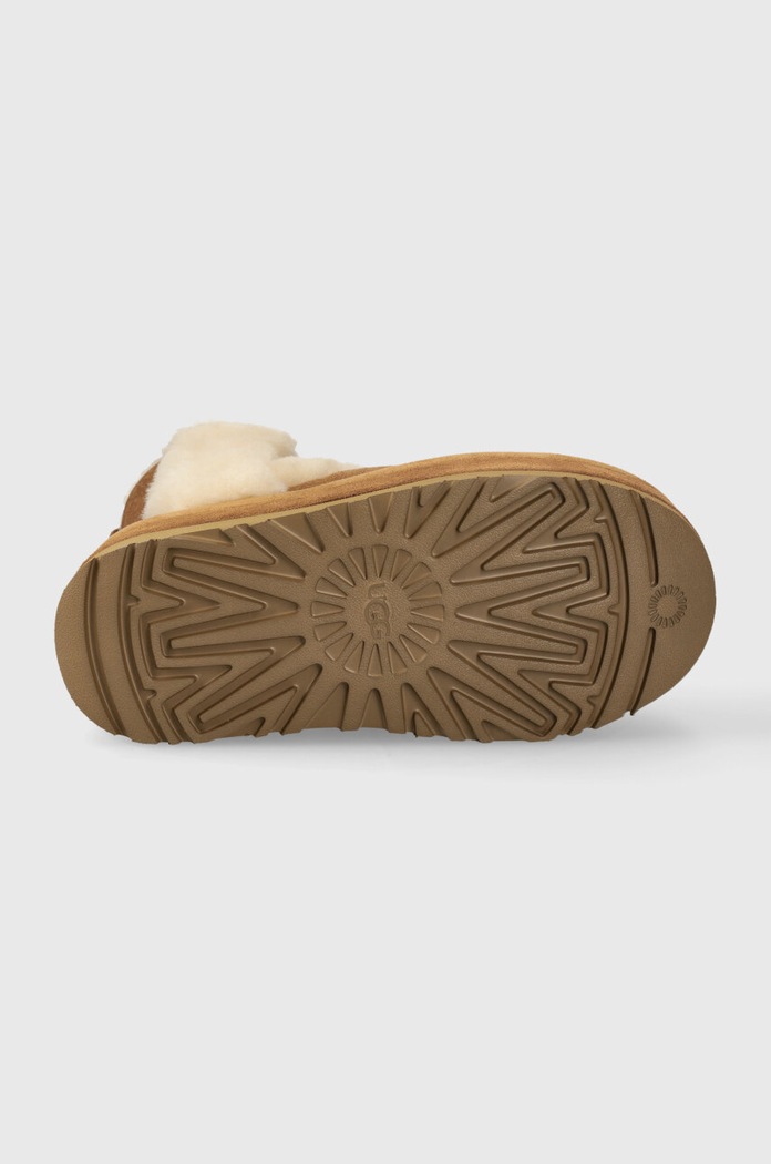 Μπότες σουέτ UGG Classic Chillapeak 1144046.CHE καφέ