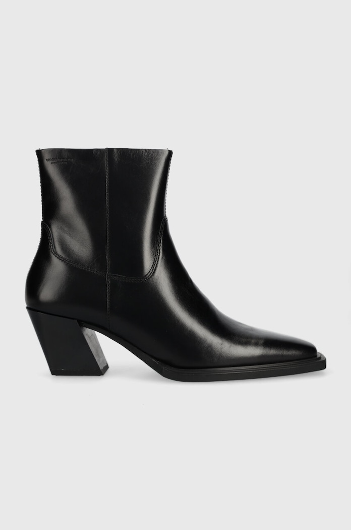 Kožené kotníkové boty Vagabond Shoemakers ALINA nezateplené černá 5621.001.20
