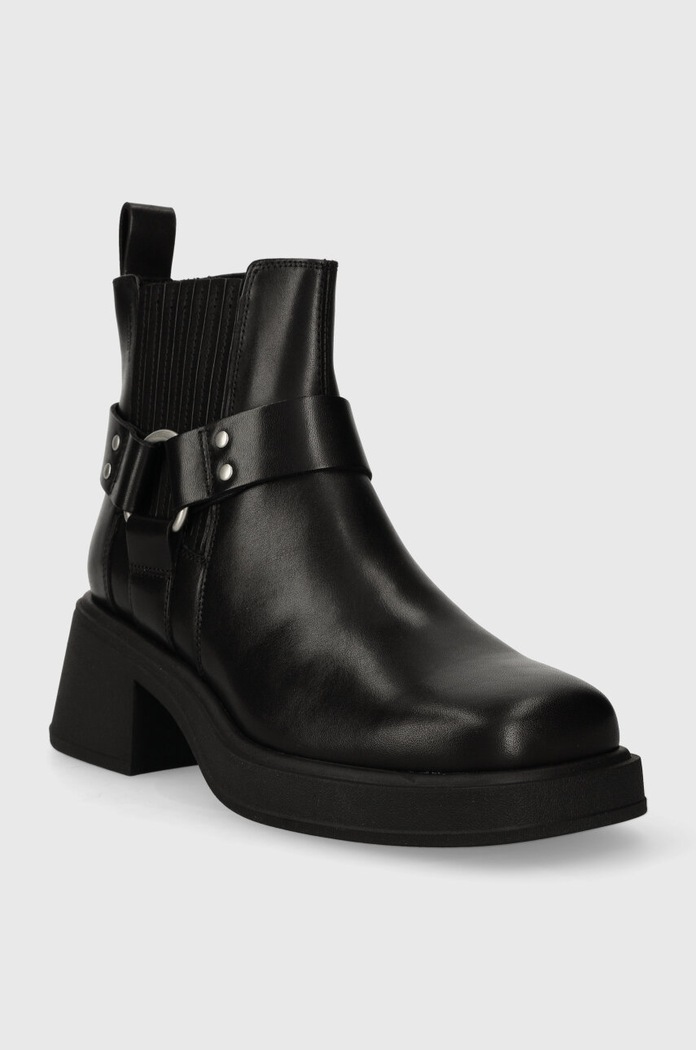 Vagabond Shoemakers botki skórzane DORAH 5642.801.20 czarny AW23