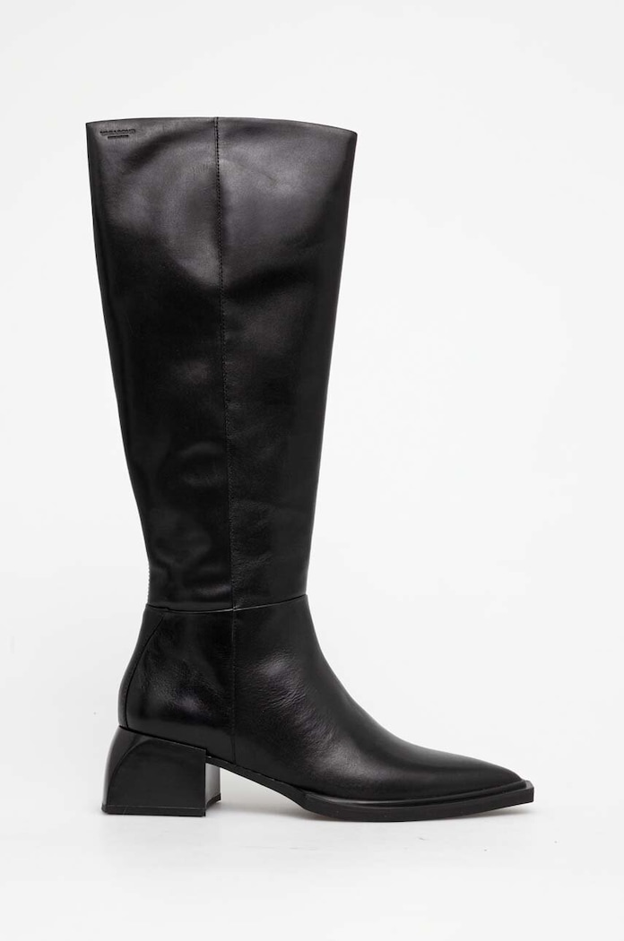 Kožne čizme Vagabond Shoemakers VIVIAN zrnata koža crna 5453.101.20