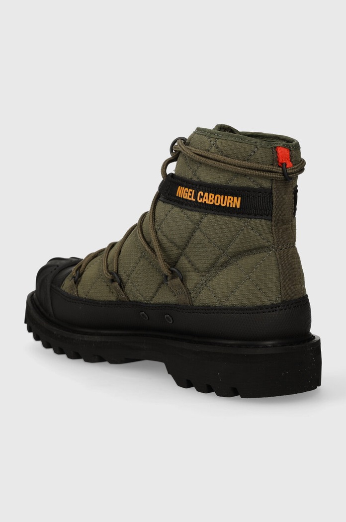 Obuwie CAT Footwear buty OMAHA ALT LACE x Nigel Cabourn P111316 zielony