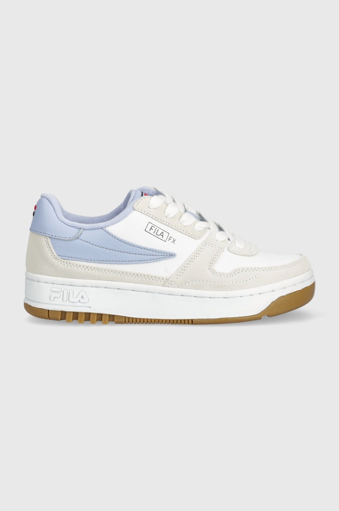 Fila sneakersy skórzane FXVENTUNO płaska biały FFW0003.9BYX