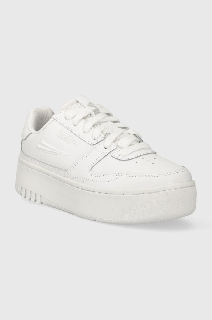 Кожени маратонки Fila FXVENTUNO PLATFORM FFW0348 бял SS24