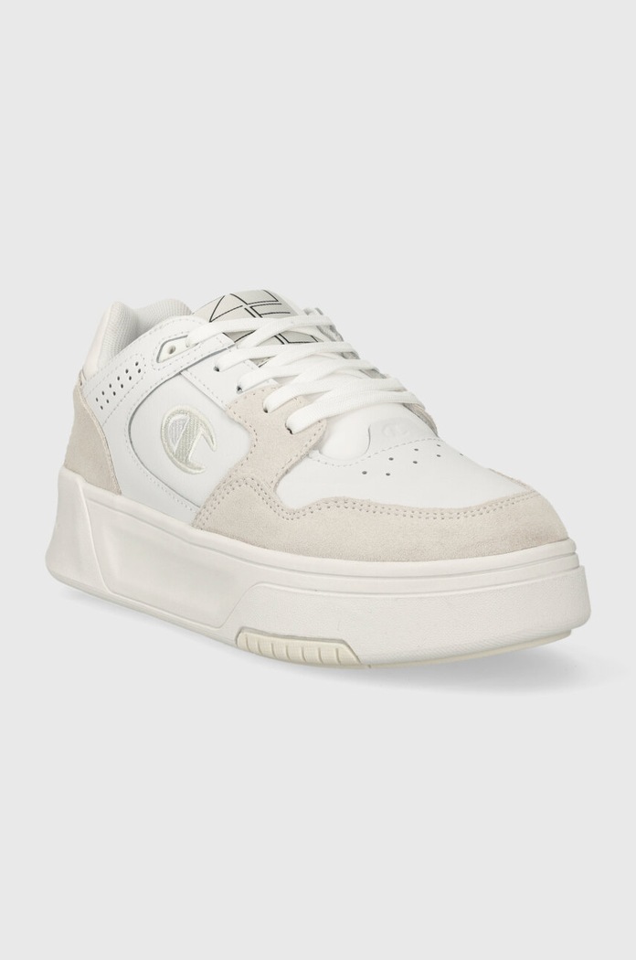 Kožené tenisky Champion Z80 PLATFORM SL Low S11597 bílá AW23