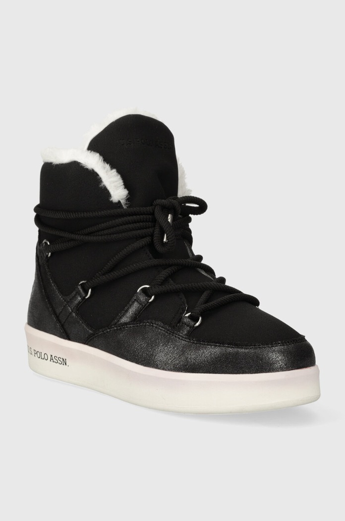 Μπότες χιονιού U.S. Polo Assn. VEGY VEGY005W.CHY1 μαύρο AW23