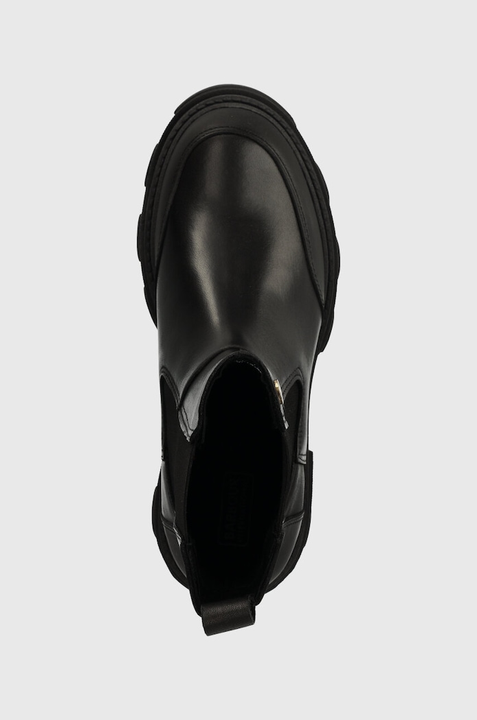 Barbour bőr bokacsizma B.Intl Chicane fekete LFO0634BK11