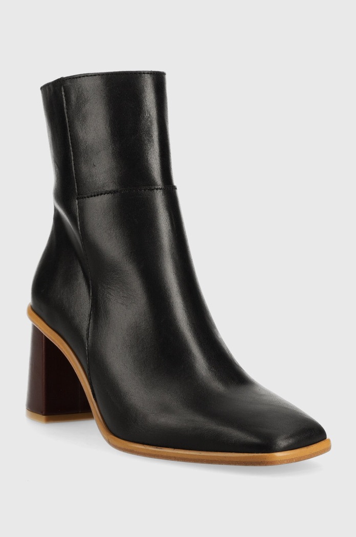 Alohas cizme de piele West BTWCP1.14 negru AW23