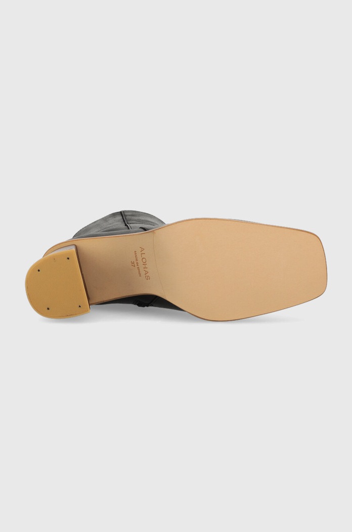 Alohas cizme de piele West BTWCP1.14 negru