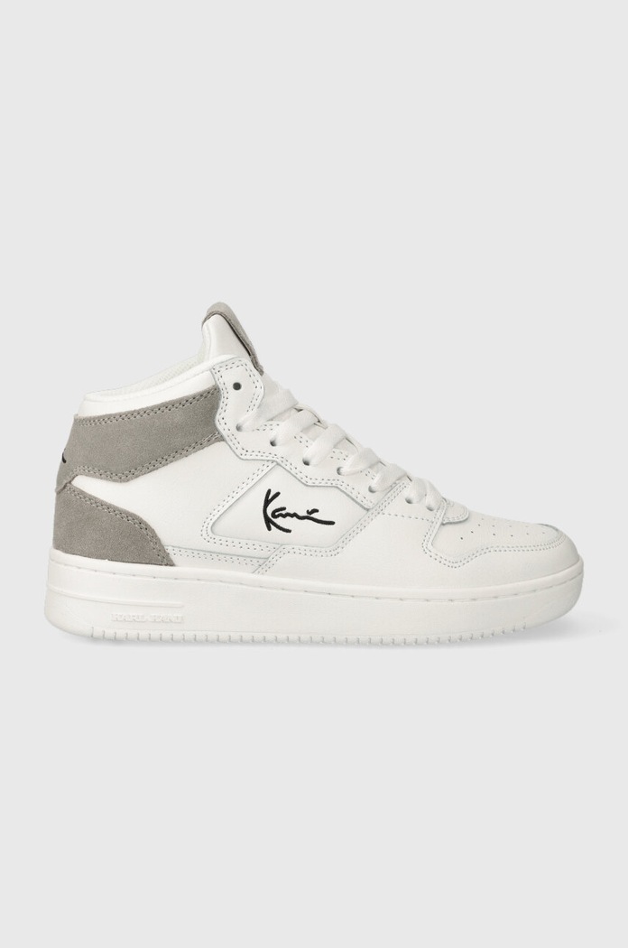 Sneakers boty Karl Kani 89 High přírodní kůže bílá 1184113
