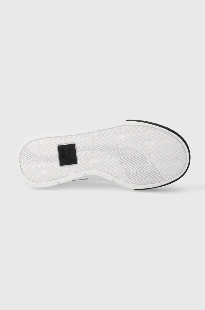 Puma sneakersy skórzane Cali Court Lth Wns 393802 biały