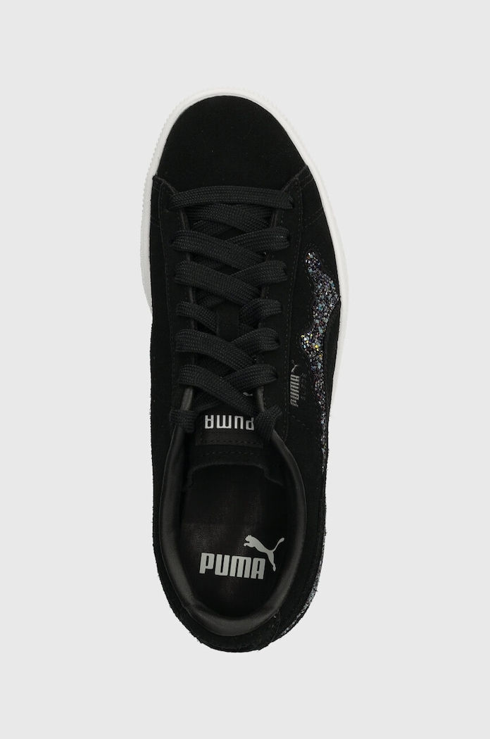 Puma sneakersy zamszowe PUMA X SWAROVSKI czarny 396352
