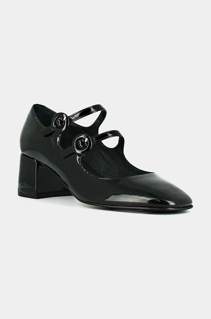 Semišové lodičky Jonak DELOU VERNIS 3300198 čierna SS25