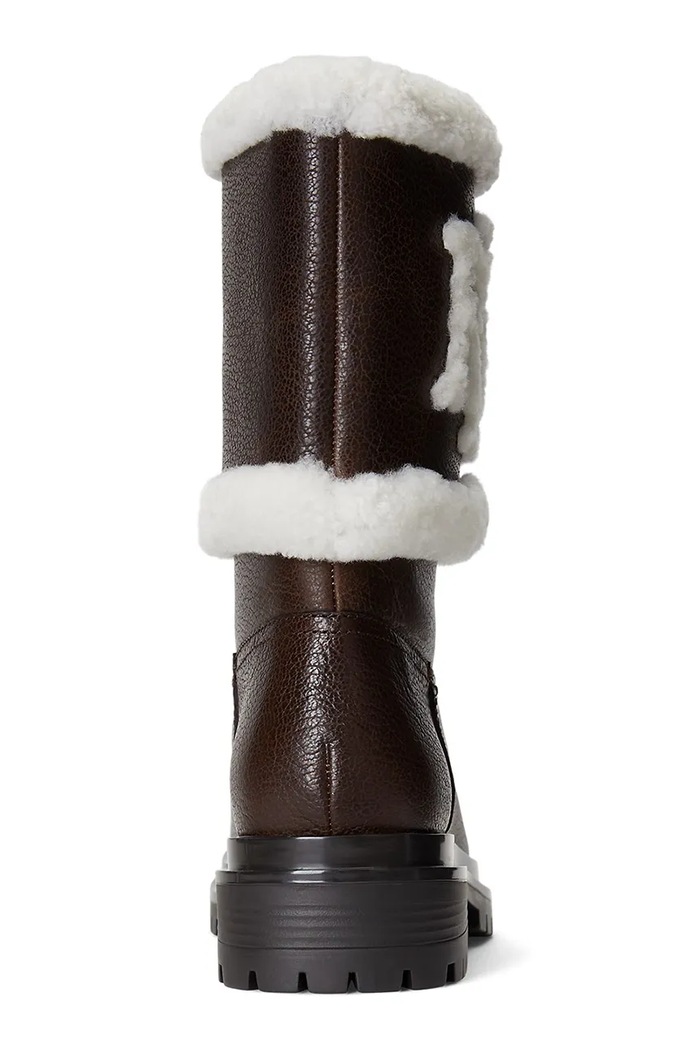 Взуття Шкіряні черевики Lauren Ralph Lauren Carter 802915439002.200 коричневий