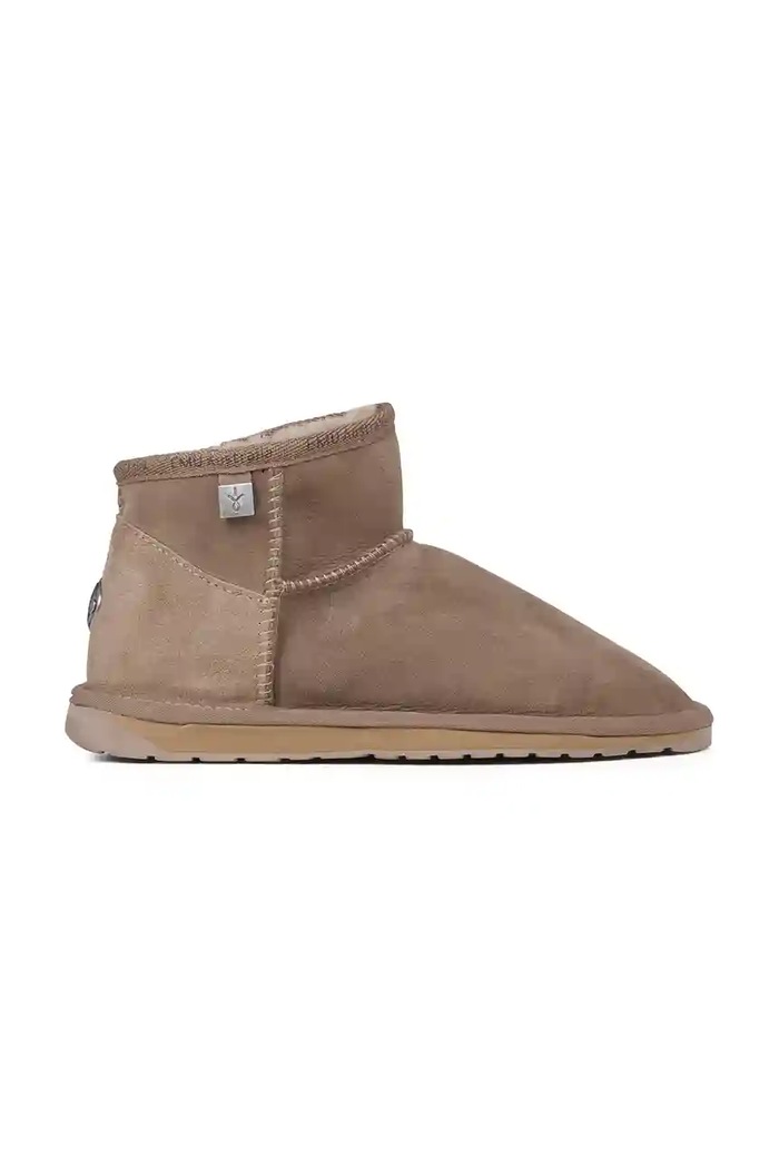 Emu Australia śniegowce Platinum Slim Darling brak zapięcia brązowy WP11875.MUSH