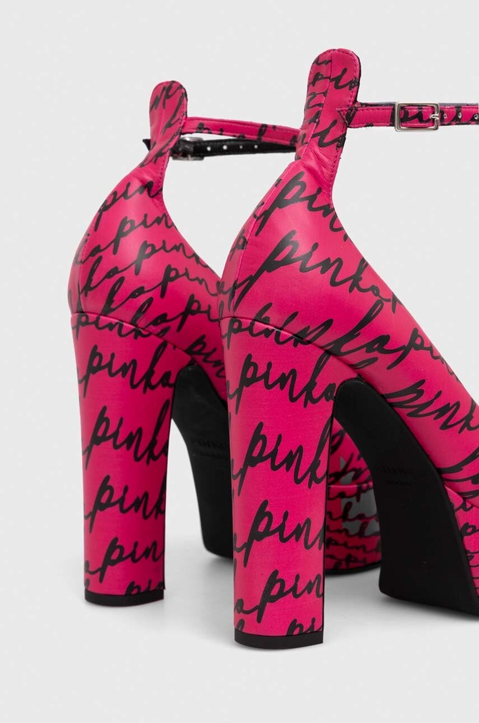 Încălțăminte Pinko pumps Puccini Mary Jane 102011.A1D2.YZ3 roz