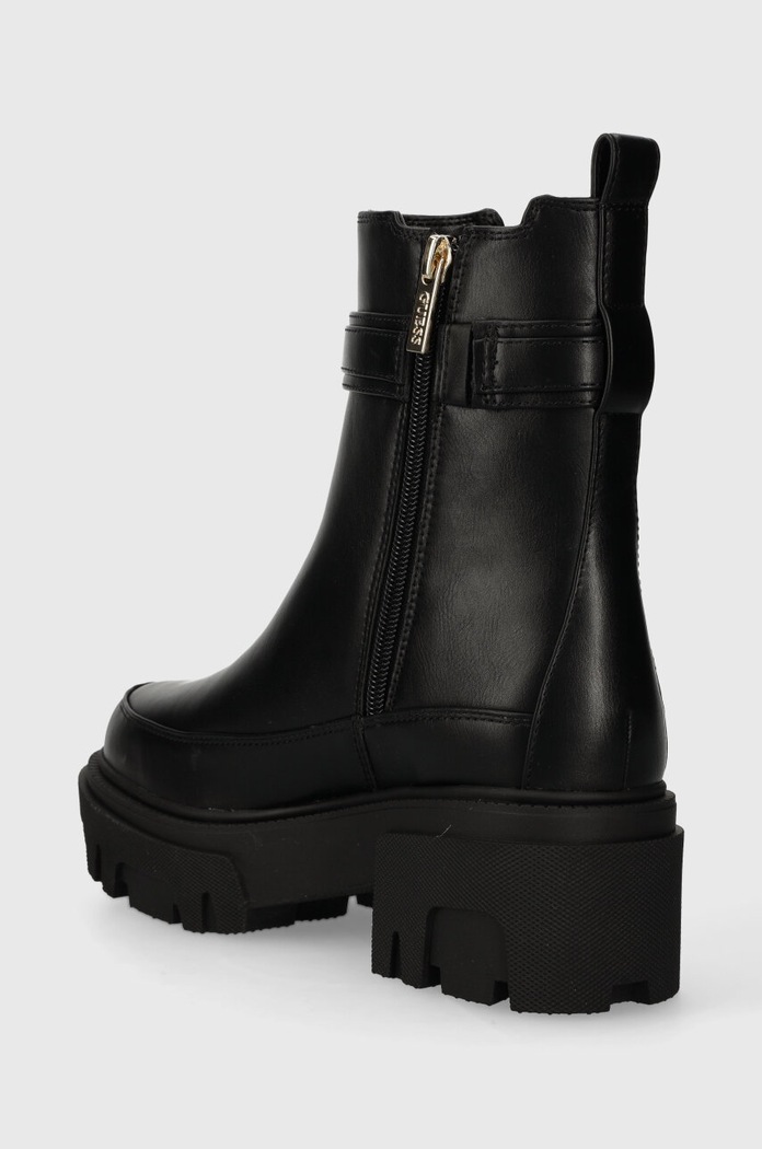 Boty Boty s gumou Guess YELMA FL8YEA.ELE10.BLACK černá