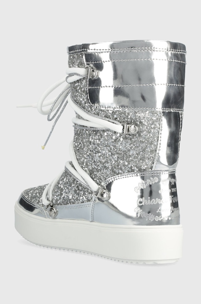 Obuwie Chiara Ferragni śniegowce CF3257.004 srebrny