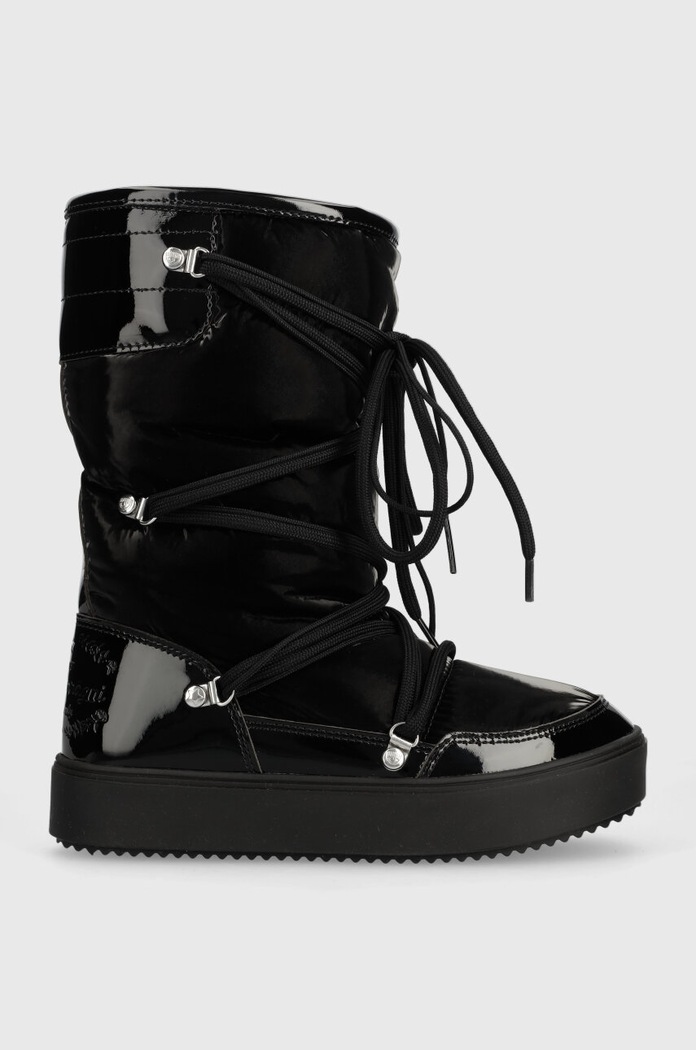Chiara Ferragni śniegowce imitacja skóry licowej czarny CF3259.001