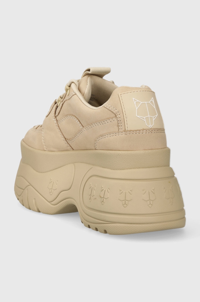 Obuwie Naked Wolfe sneakersy zamszowe Sinner Sinner.Oat beżowy