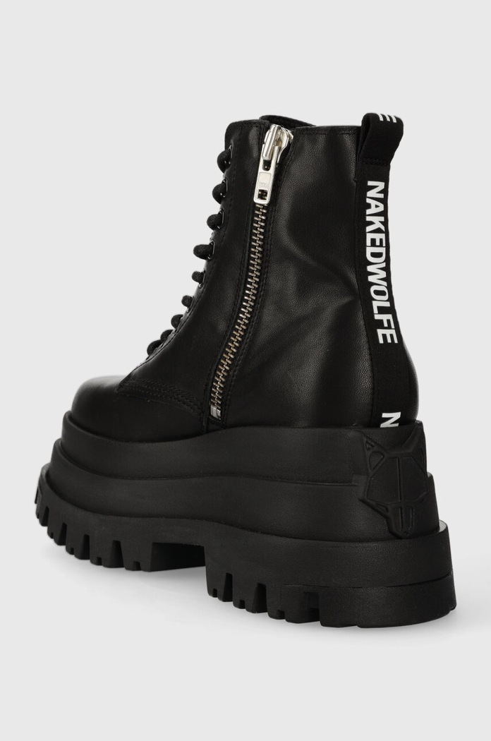 Shoes Naked Wolfe leather biker boots Sloane Sloane.Black black
