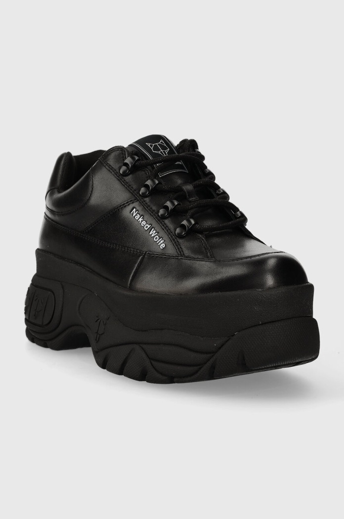 Δερμάτινα sneakers Naked Wolfe Sporty Sporty.Black μαύρο SS26