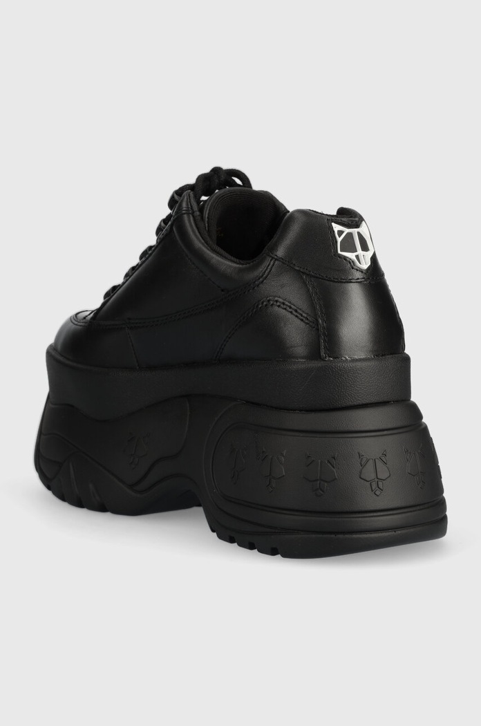 Παπούτσια Δερμάτινα sneakers Naked Wolfe Sprinter Sprinter.Black μαύρο