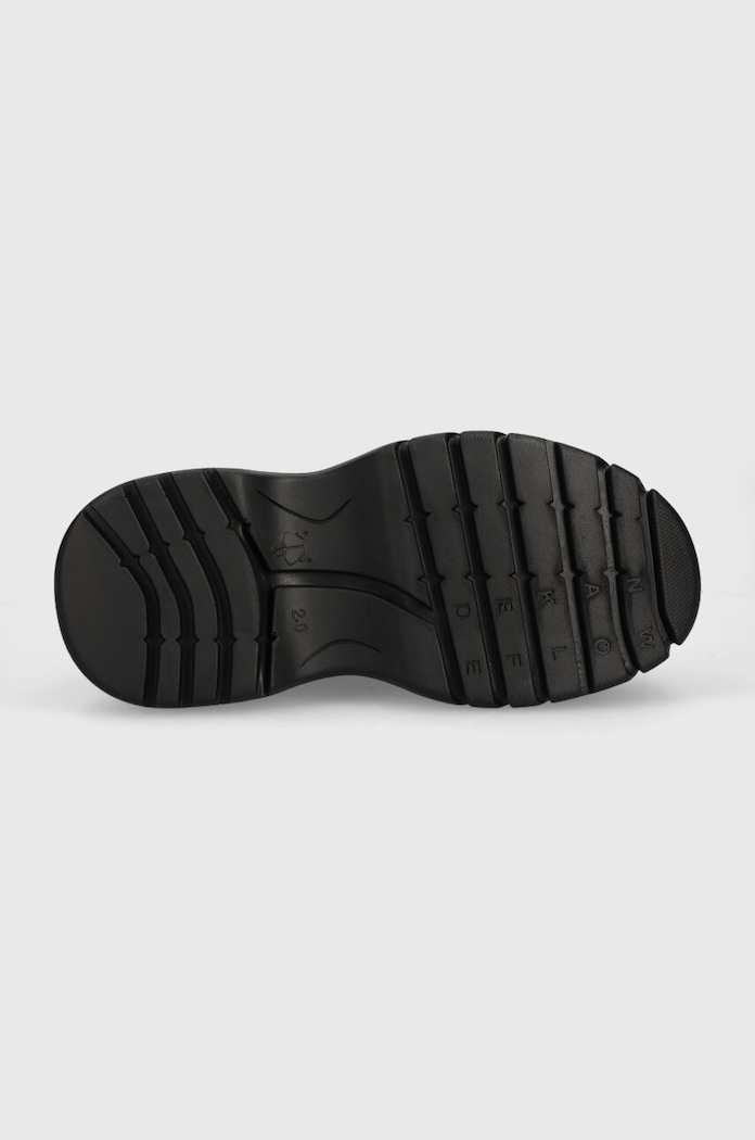 Δερμάτινα sneakers Naked Wolfe Sprinter Sprinter.Black μαύρο