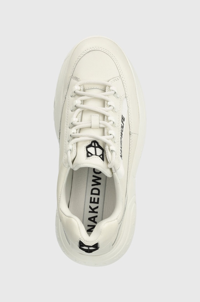 Δερμάτινα sneakers Naked Wolfe Sprinter λευκό Sprinter.White
