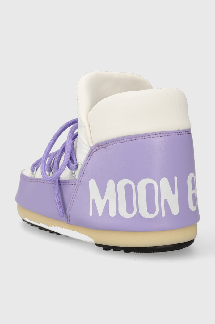 Obuv Snehule Moon Boot PUMPS BI-COLOR 14601900.001 fialová