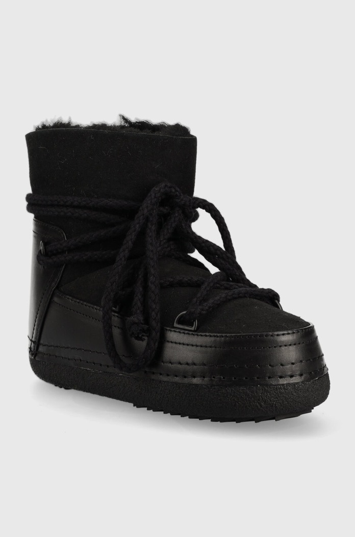 Inuikii bőr hótaposó CLASSIC 75101.007.Black fekete AW23