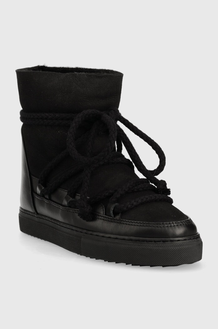 Kožne cipele za snijeg Inuikii CLASSIC WEDGE 75203.005.Black crna AW23