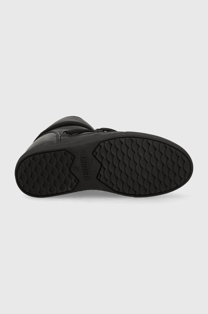 Шкіряні чоботи Inuikii FULL LEATHER WEDGE 1001.004.0091.000 чорний