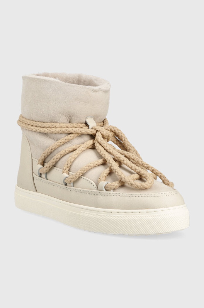 Semišové snehule Inuikii CLASSIC 75202.005.Panna béžová AW23
