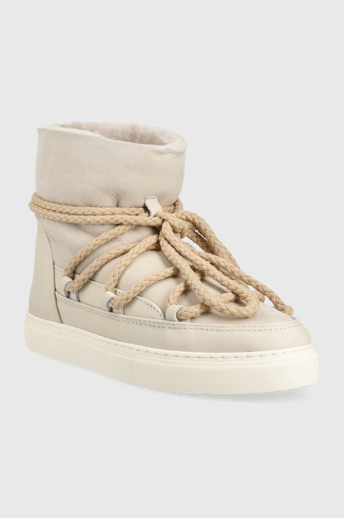 Semišové snehule Inuikii CLASSIC 75202.005.Panna béžová AW23