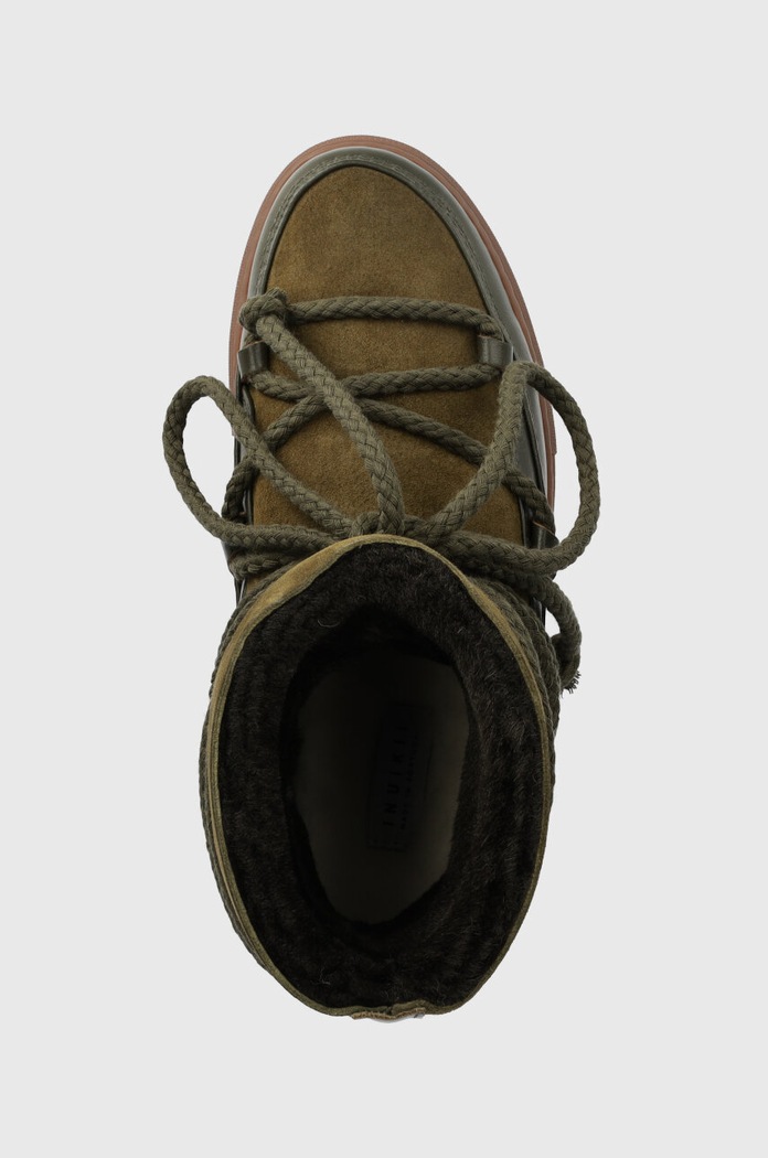 Inuikii bőr hótaposó CLASSIC zöld 75202.005.Olive